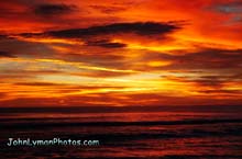 014 Fire Sunset  Costa Rica